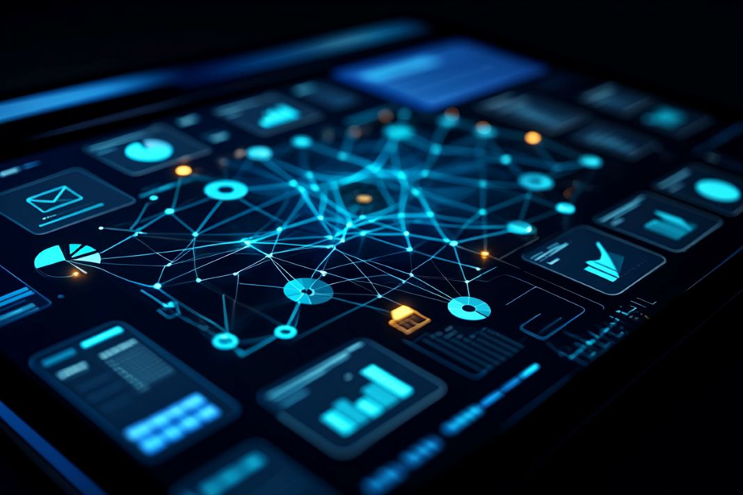 AI in 2025 Marketing Concept Art